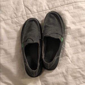 Sanuk slip ons